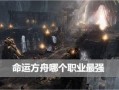 命运方舟最新职业爆料图,神秘力量觉醒，命运之轮即将转动